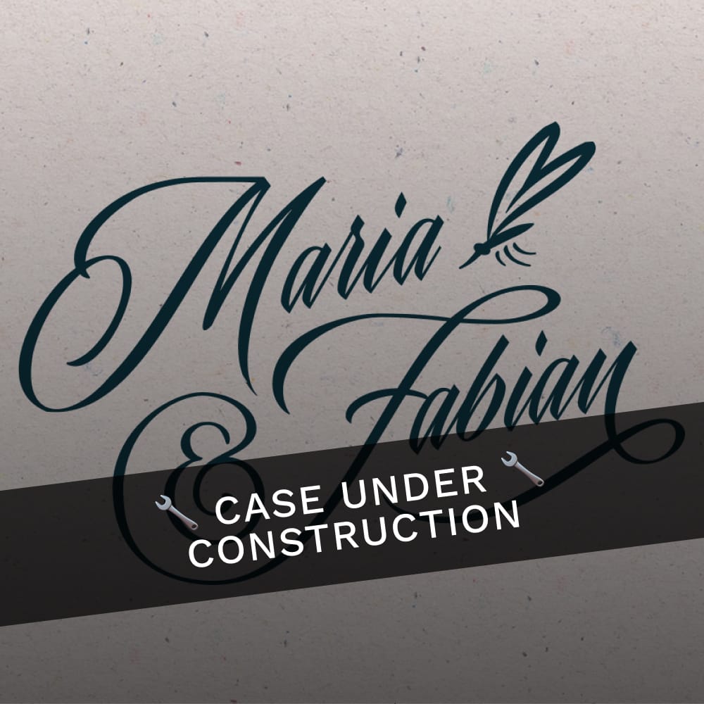 mueck wedding lettering